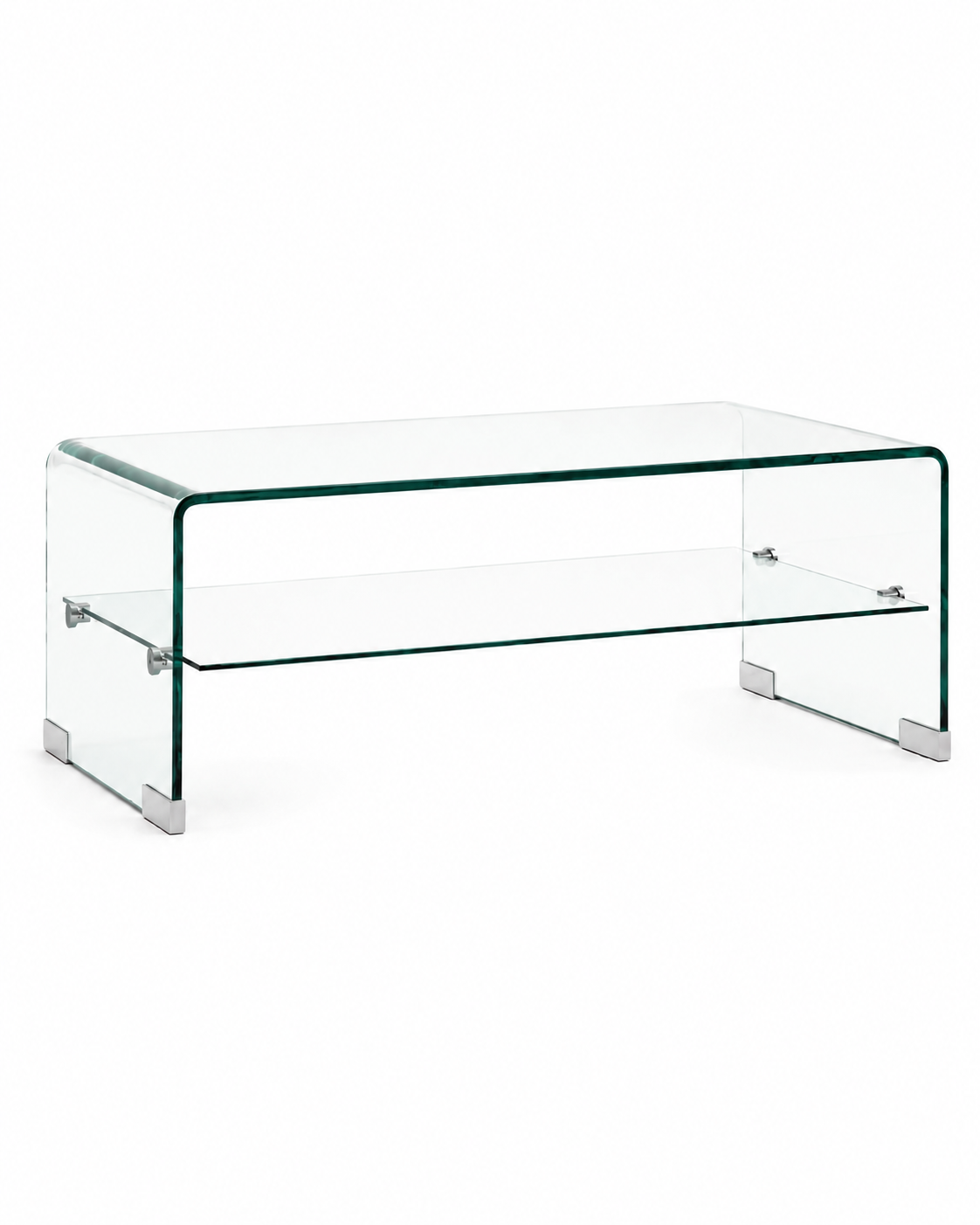 Table basse moderne en verre trempé | Elio