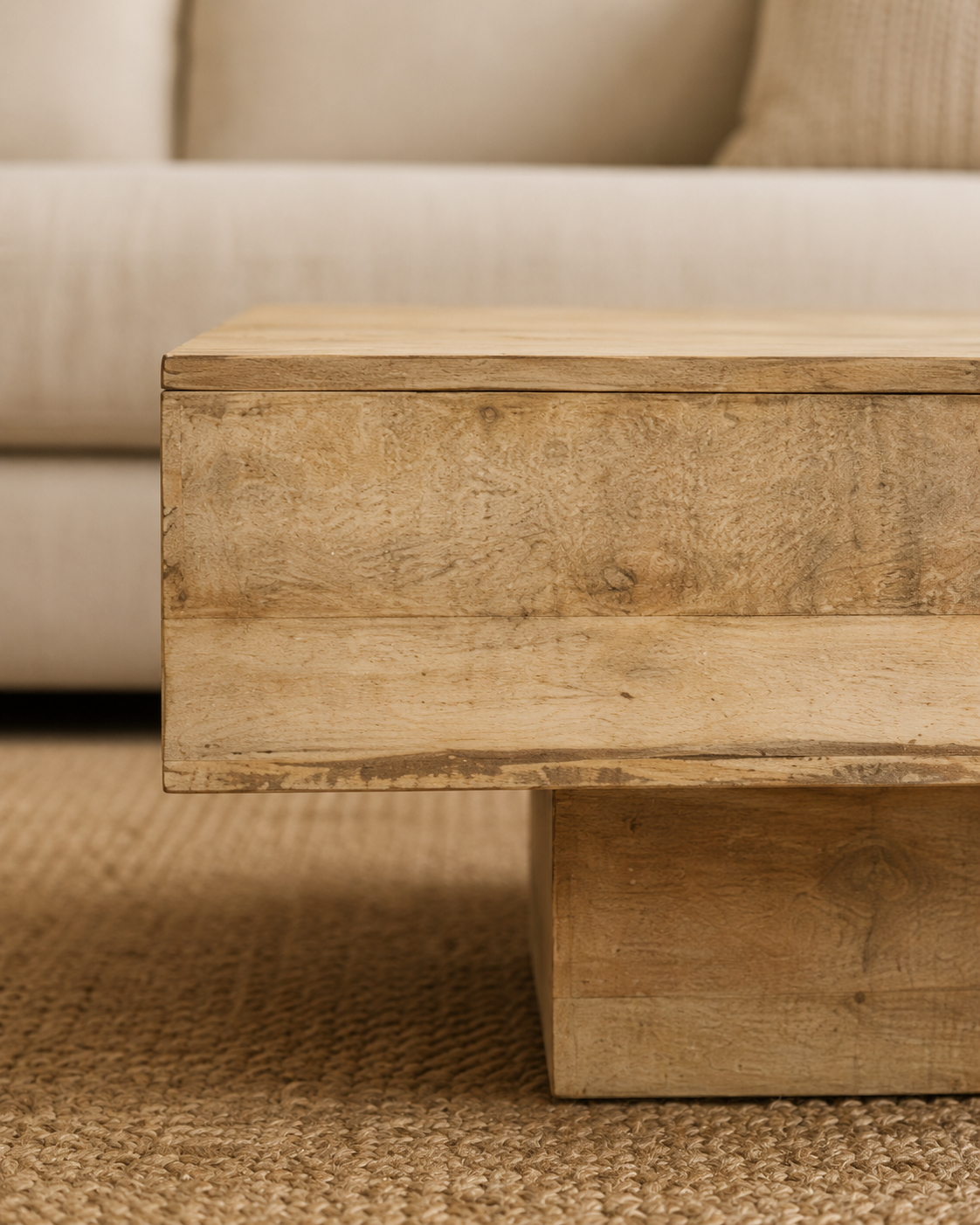 Table basse en bois de manguier | Mavon