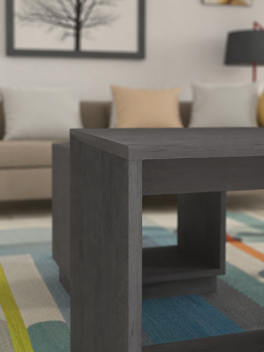 Table basse gigogne en bois massif | Nova