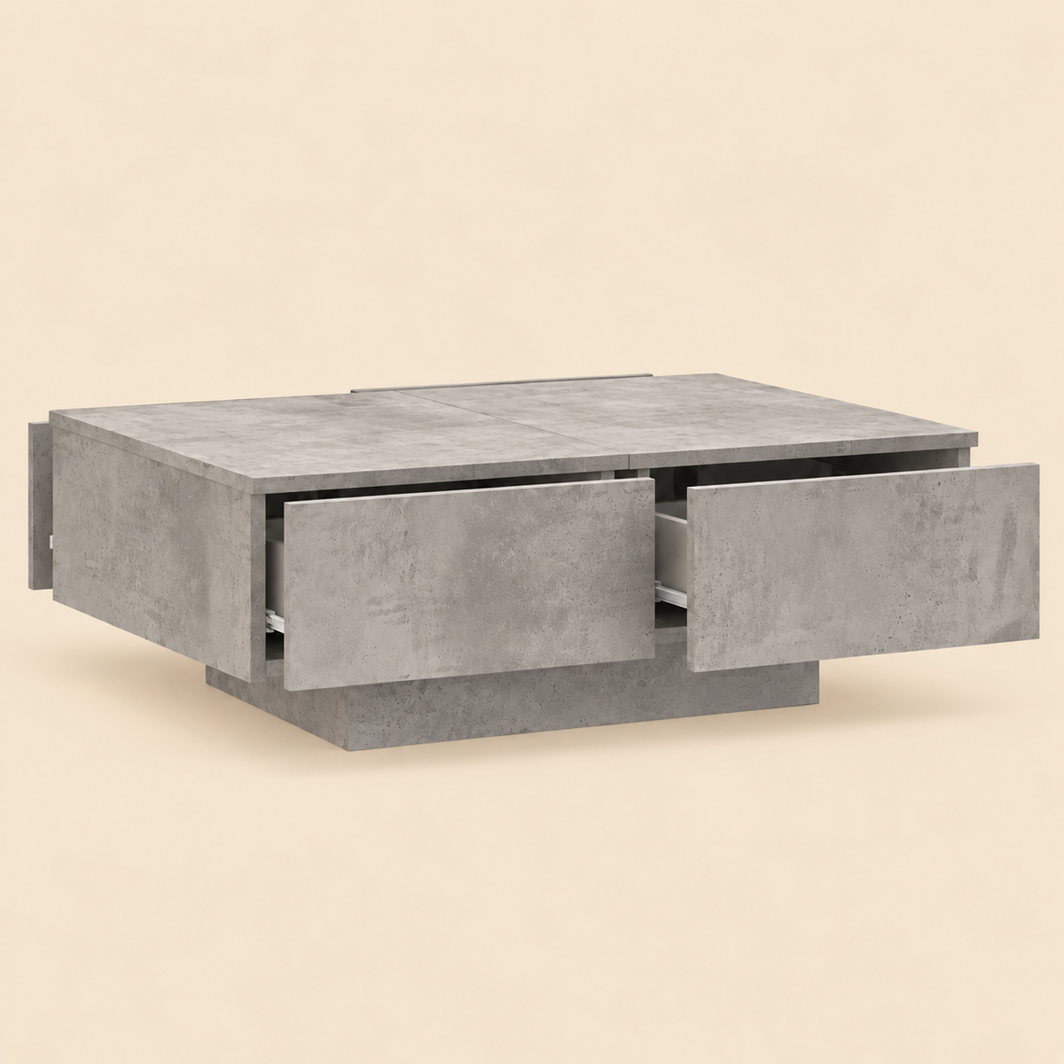Table basse moderne effet béton | Varek