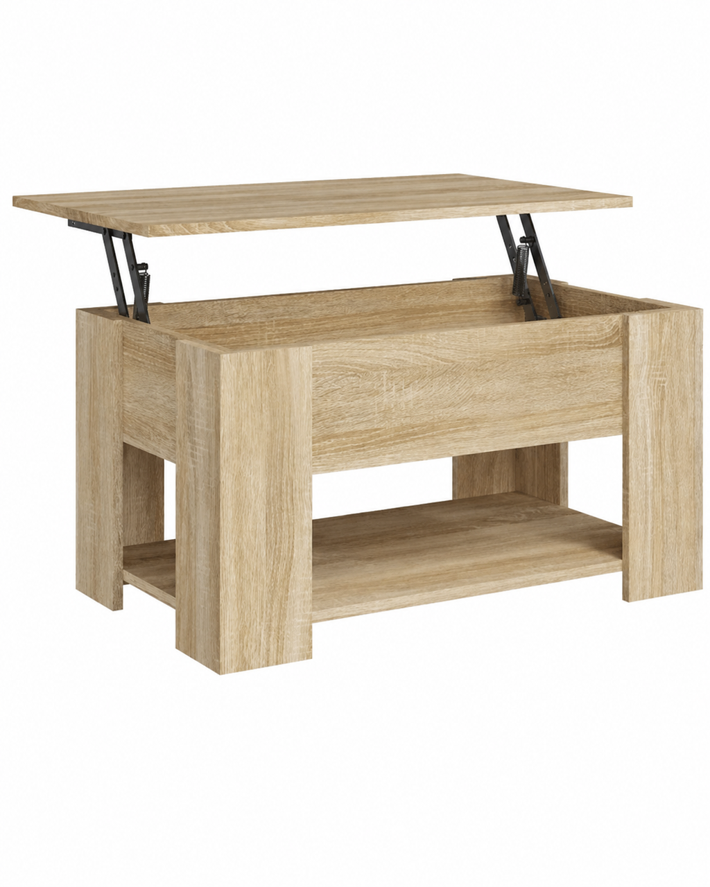 Table basse relevable avec rangement | Taren