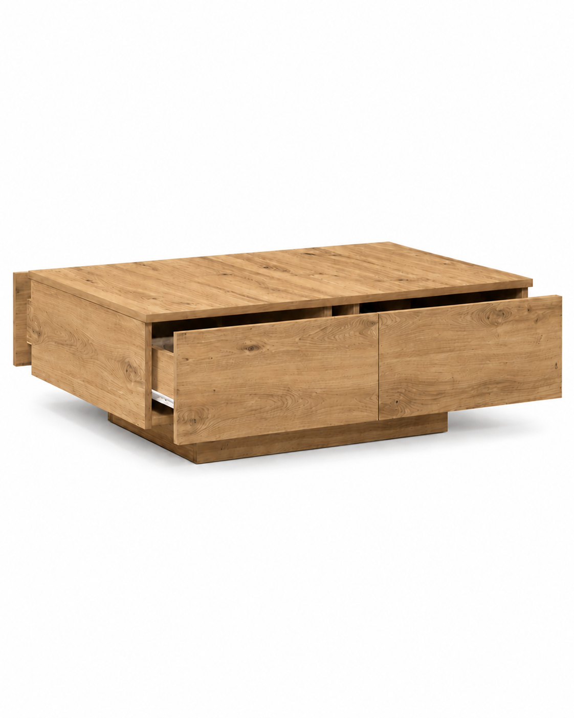 Table basse en chêne avec rangement | Orel