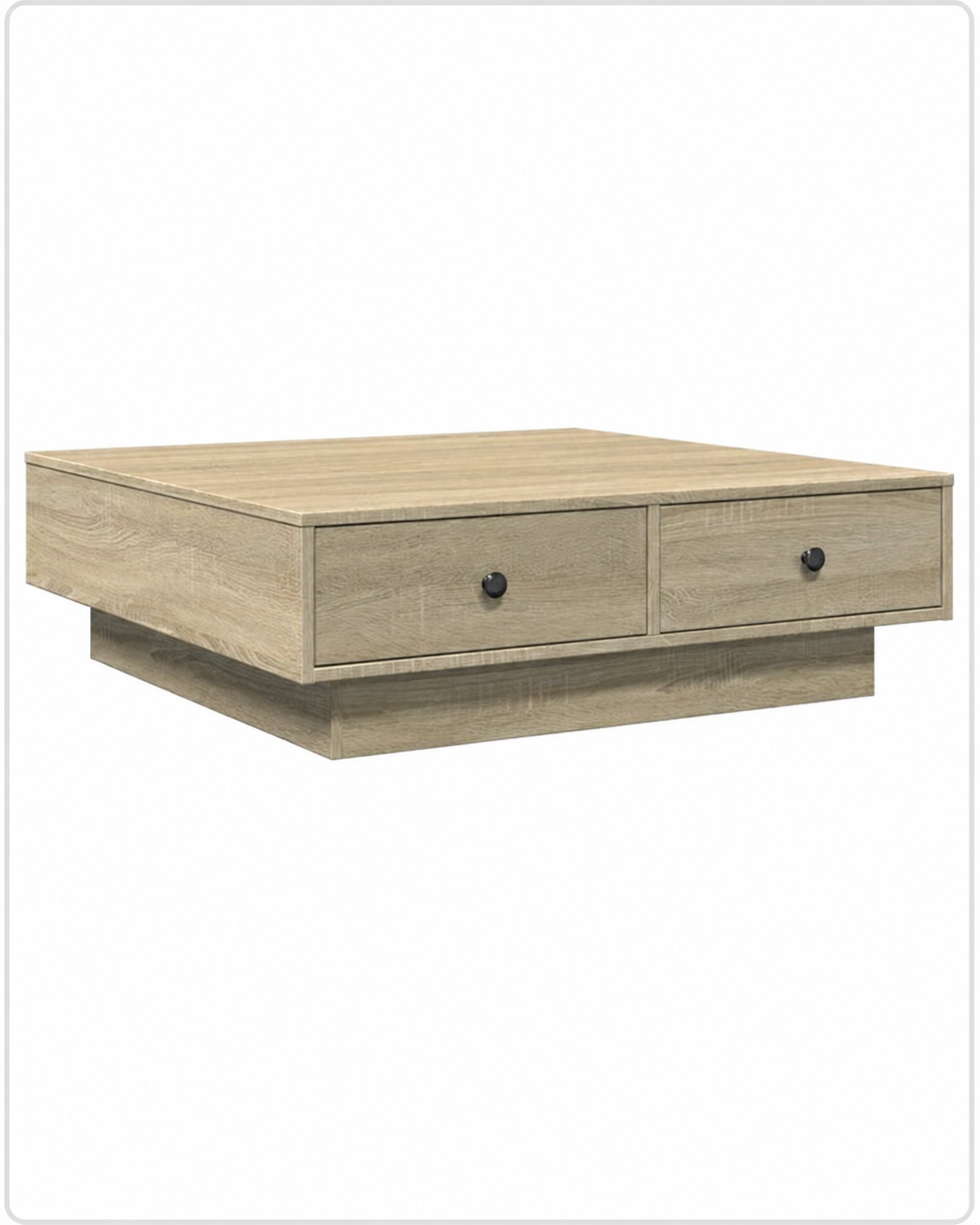 Table basse en chêne avec rangement | Selyn